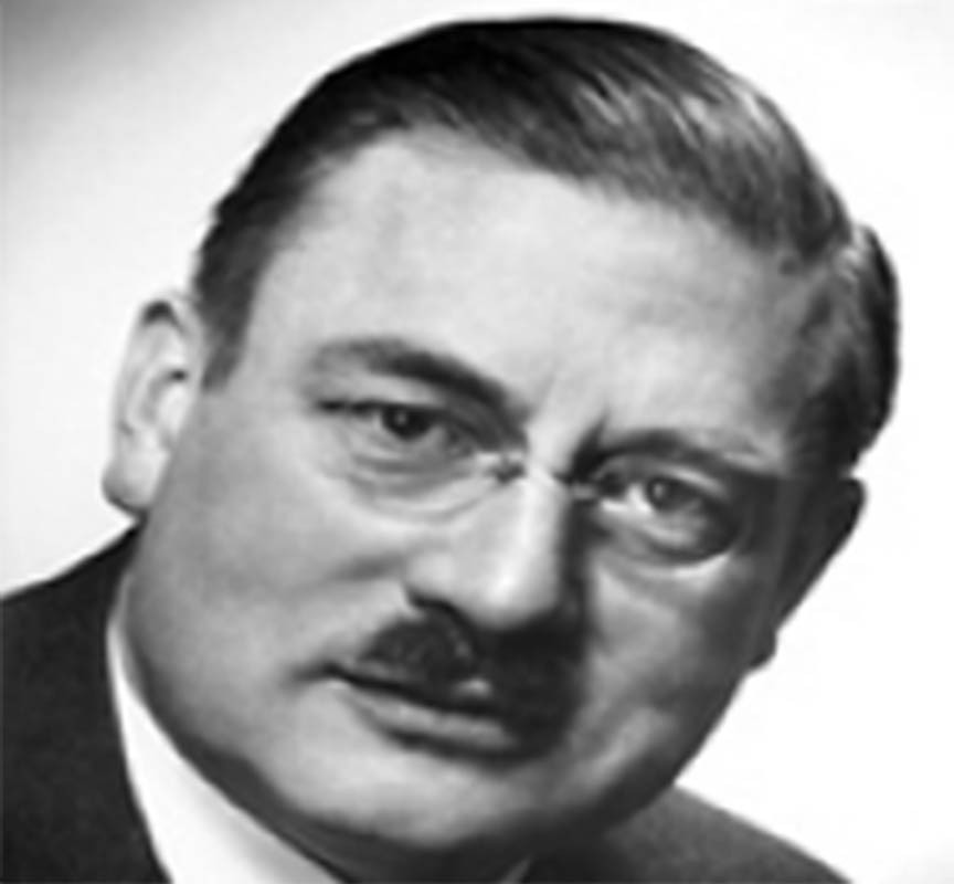 Headshot of Dr. Petrus J.W. Debye