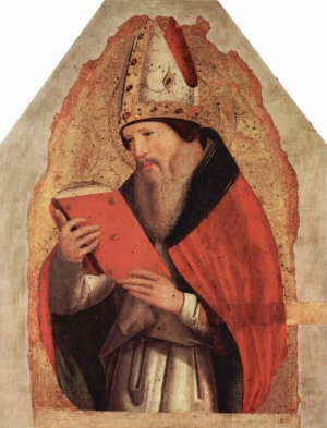 St. Augustine painting of St. Augustine