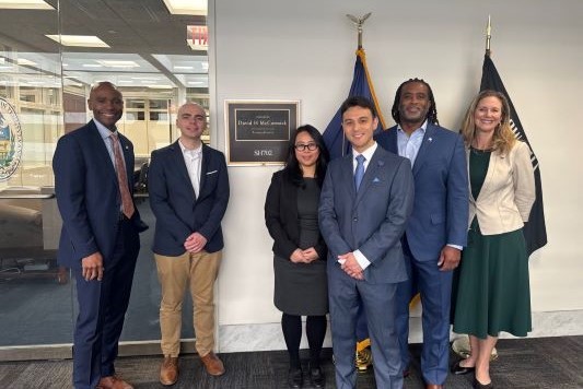 Villanova students participated in CGS Advocacy Day.