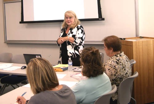 Dr. Moriarty teaches PhD students