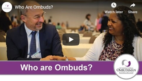 screenshot of Who are Ombuds video