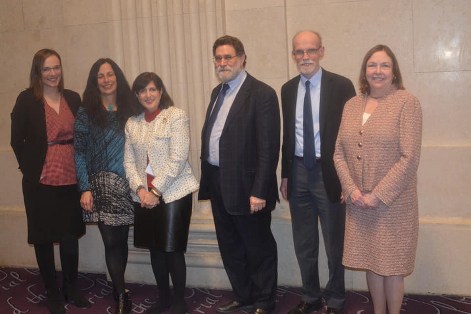 Marguerite Gualtieri Marguerite Gualtieri ’91 (second from left) received the Bending the ARC Award.