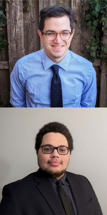 Headshots of male students 