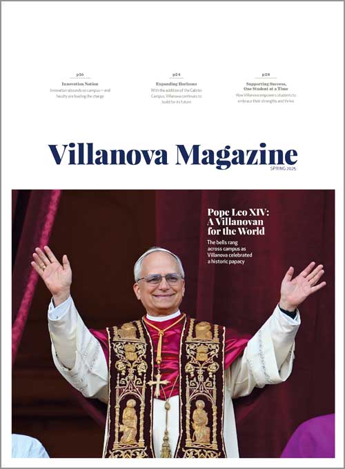 Cover of Villanova Magazine Spring 2025